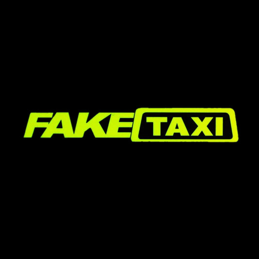 Fake Taxi Animated LED Sticker